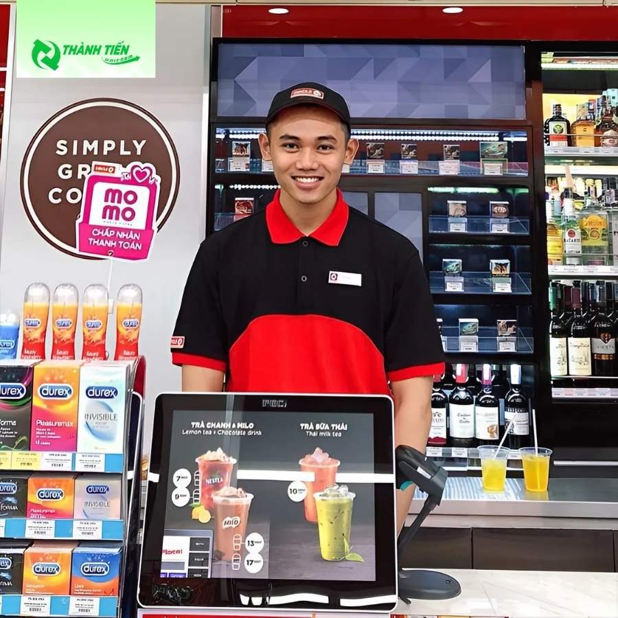 ao dong phuc circle k 3