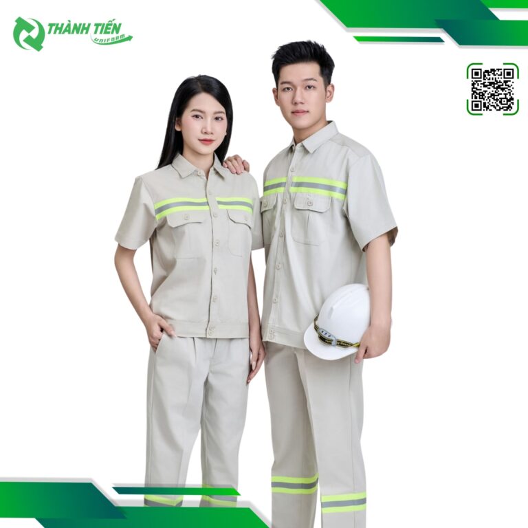 Áo Đồng Phục Công Nhân Xây Dựng 