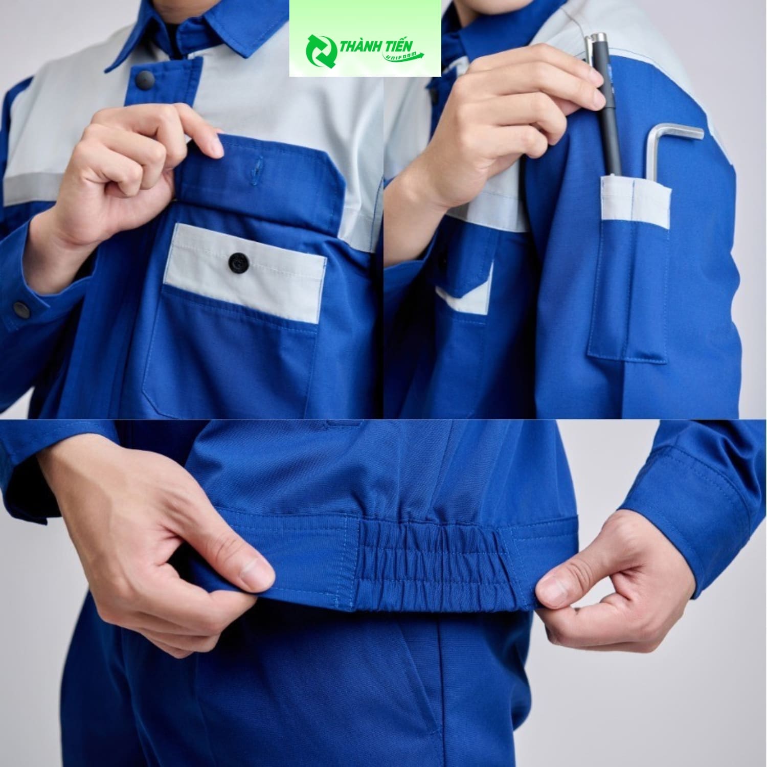 Phụ kiện đi kèm đồng phục xây dựng