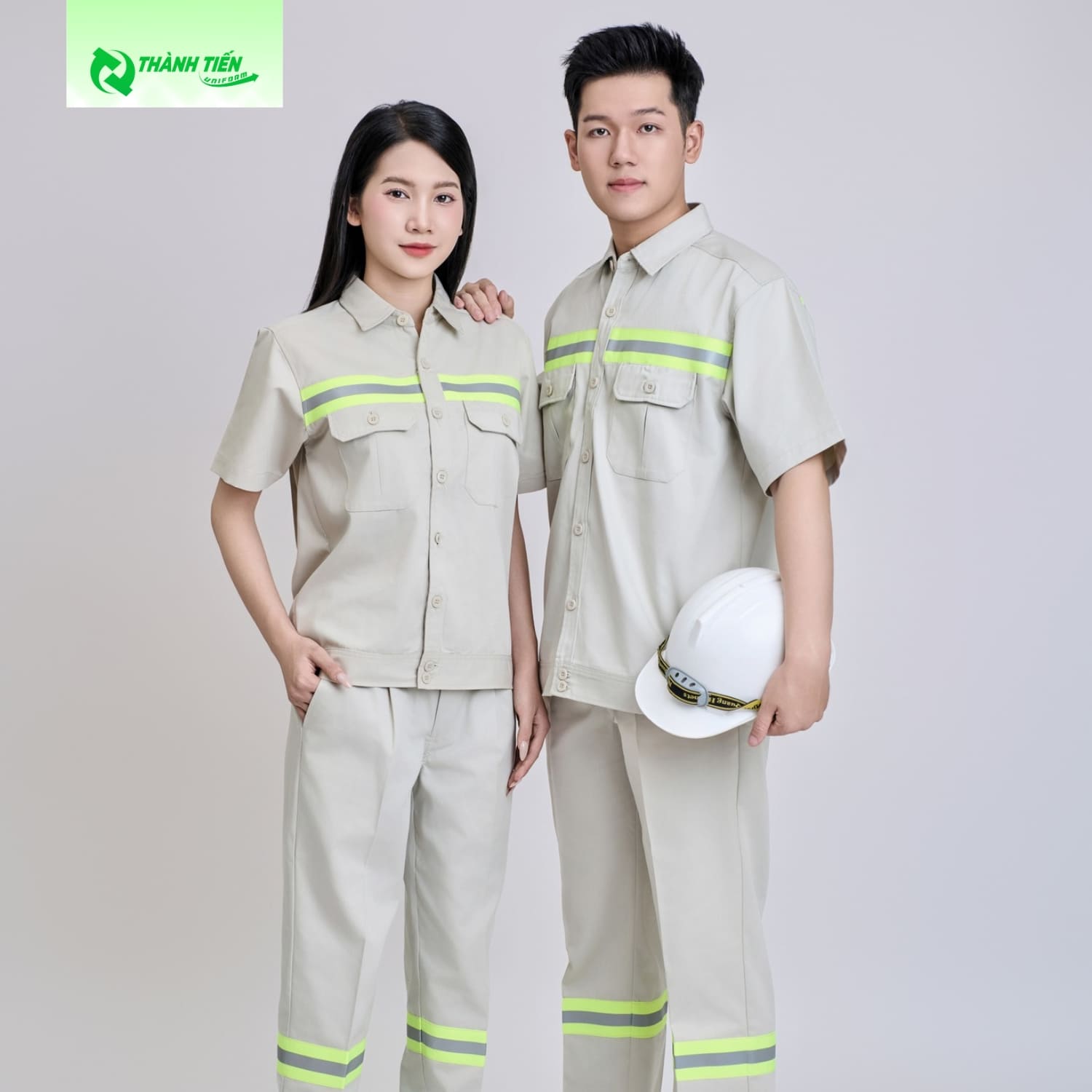 đồng phục công nhân xây dựng​ đáp ứng yêu cầu bảo vệ an toàn lao động