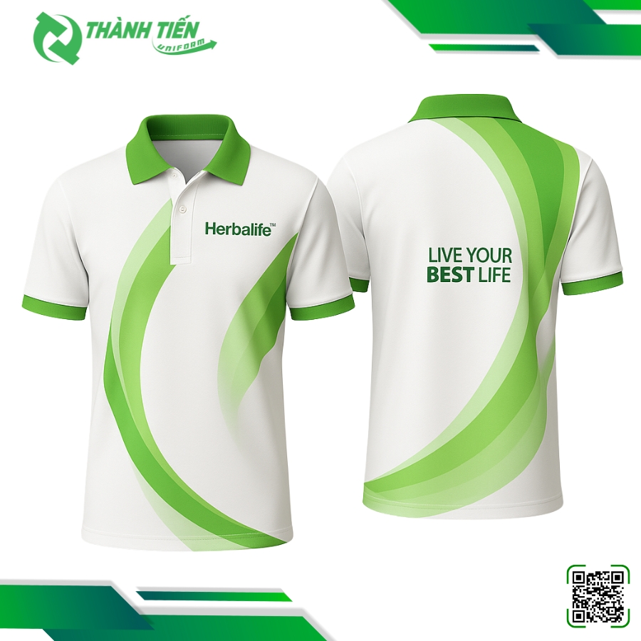ao dong phuc cong ty Herbalife 1 1