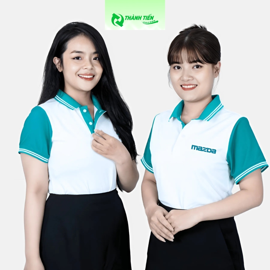 ao dong phuc cong ty Mazda 1