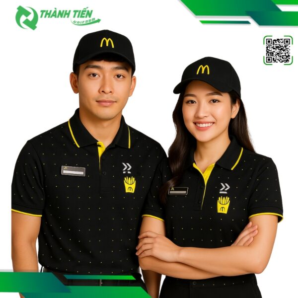 Áo Đồng Phục Nhân Viên McDonald