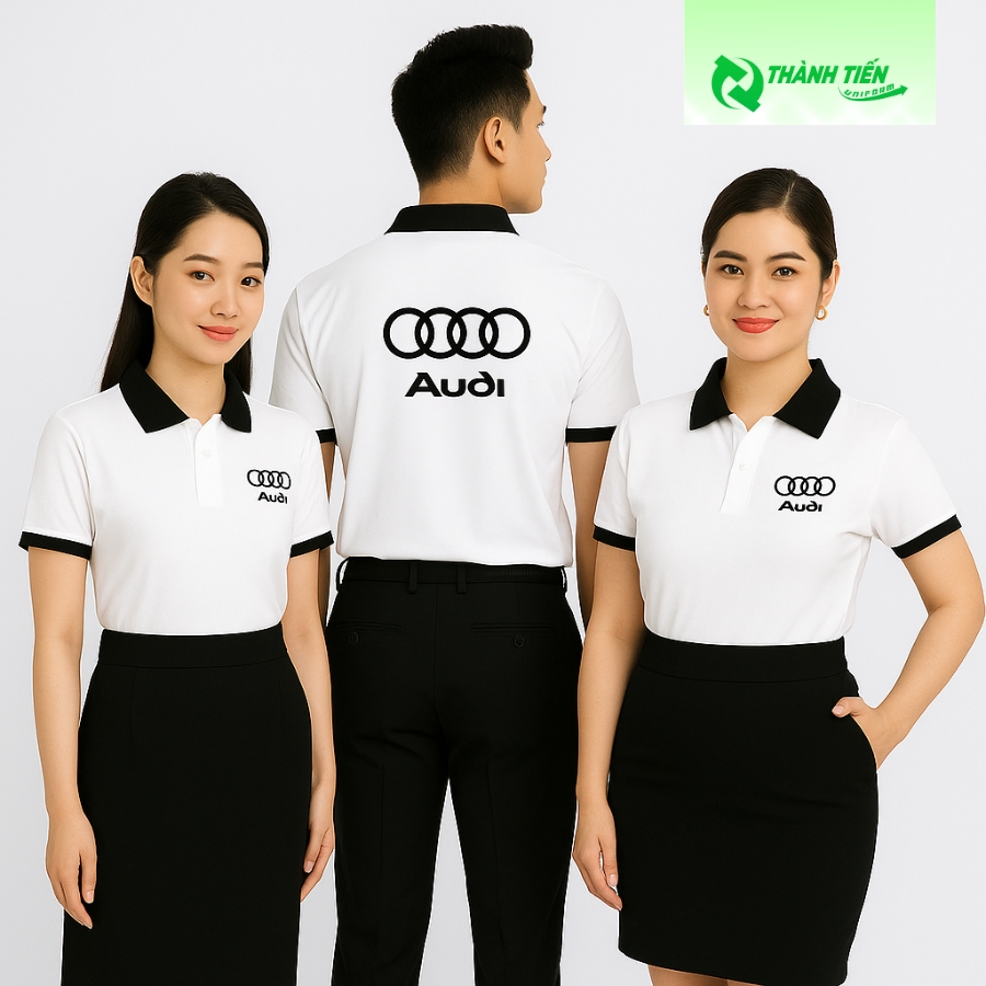 ao dong phuc cong ty audi 7