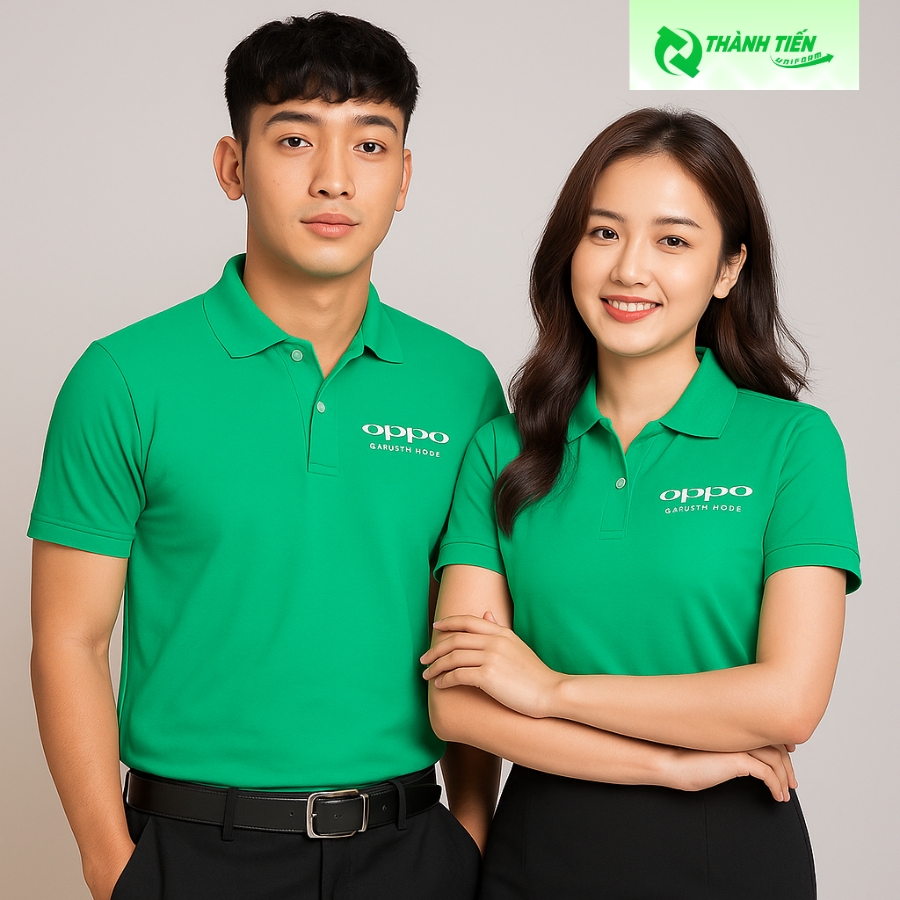 Mẫu đồng phục của thương hiệu OPPO