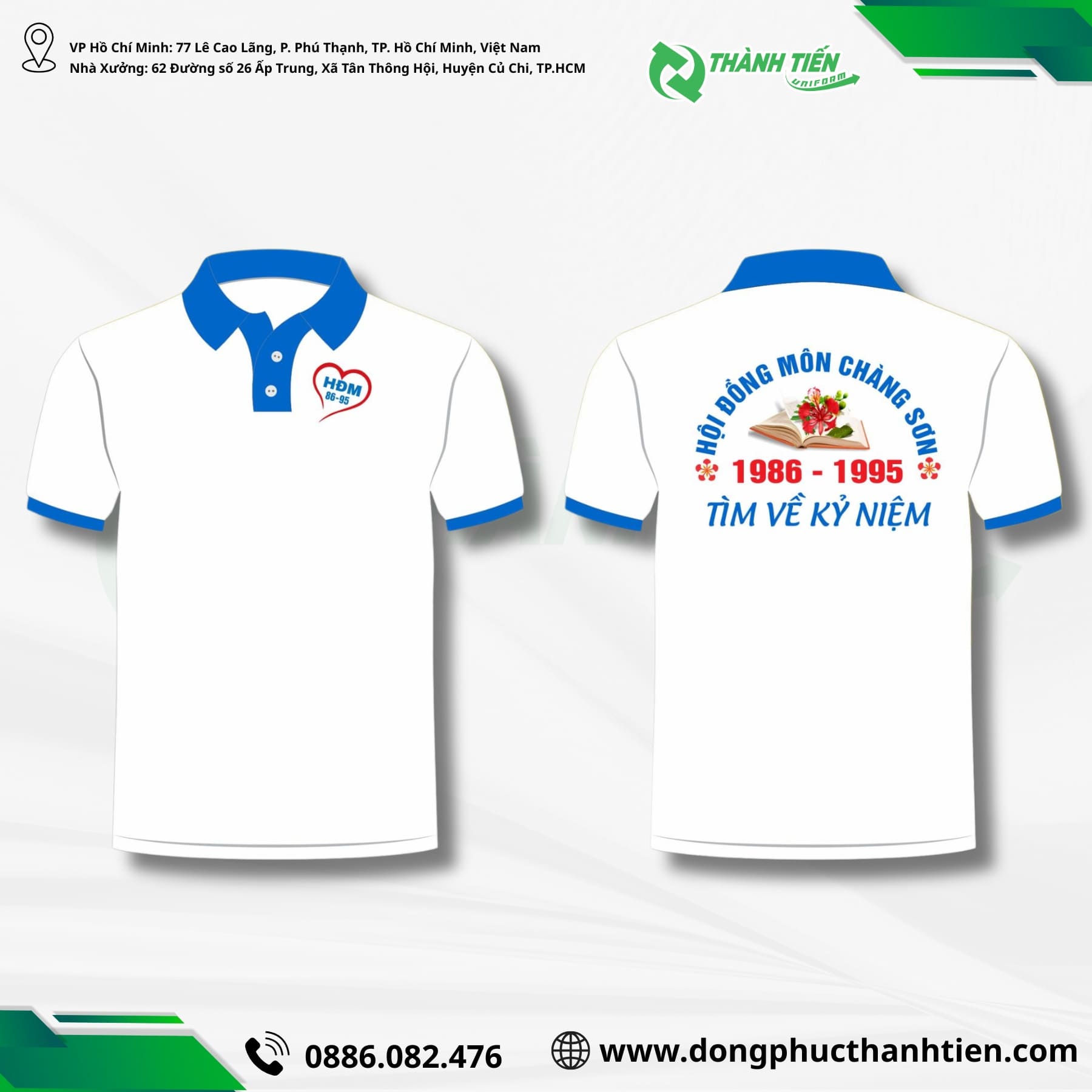 ao dong phuc hop lop 25 nam 6