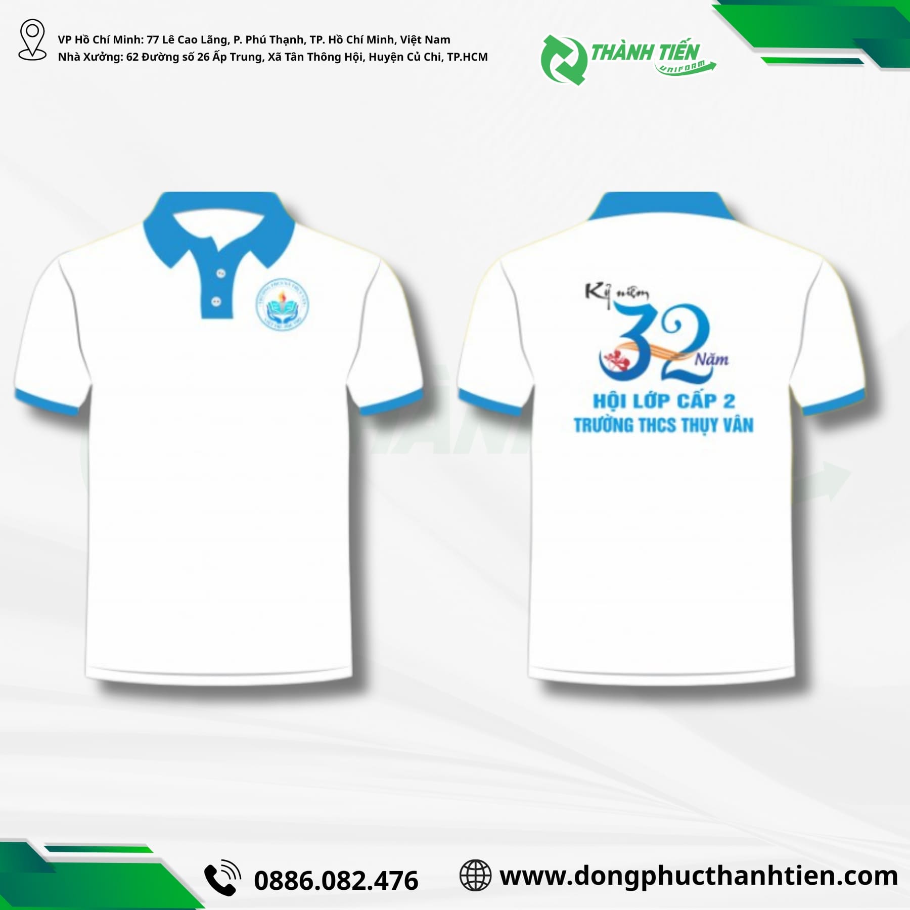 ao dong phuc hop lop ky niem 30 nam 1