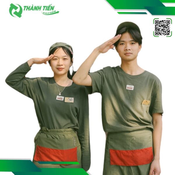 Áo Đồng Phục Nhân Viên Cộng Cà Phê