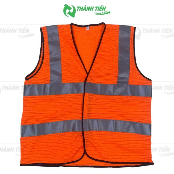 Áo Gile Bảo Hộ Màu Cam
