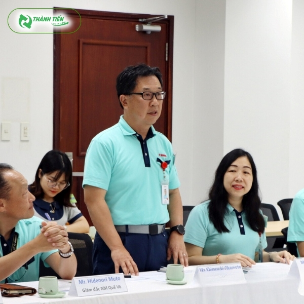 áo đồng phục công ty canon