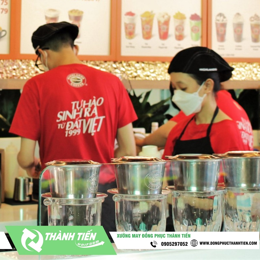 Logo thương hiệu được in nổi bật 