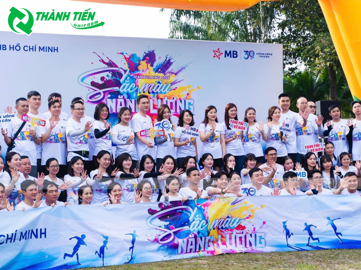Áo thun giải chạy của ngân hàng MB Bank kỷ niệm 30 năm