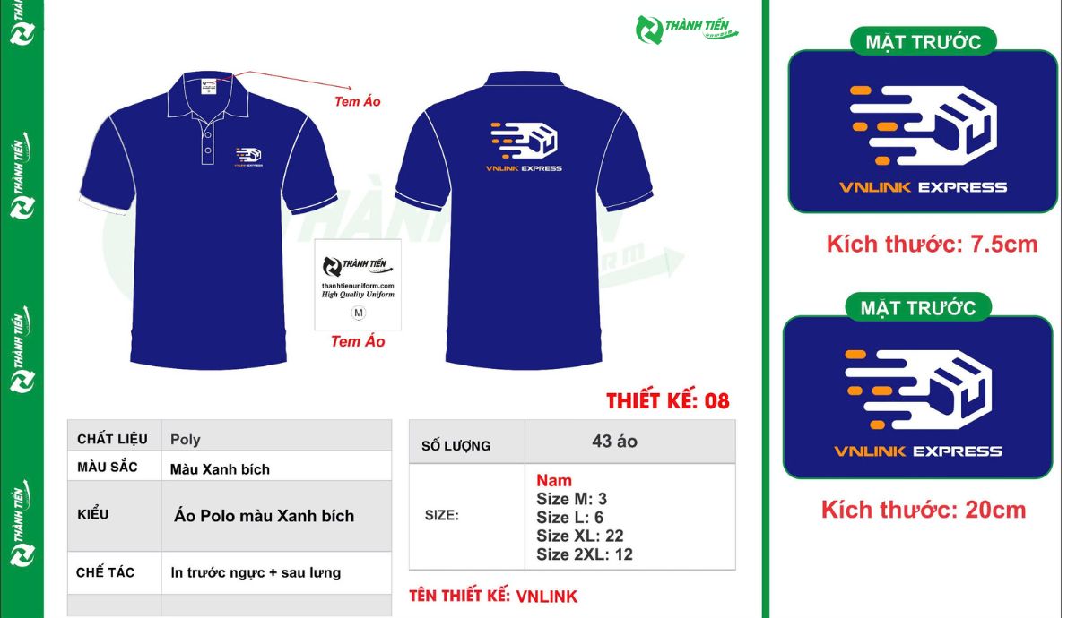 bao gia ao thun dong phuc