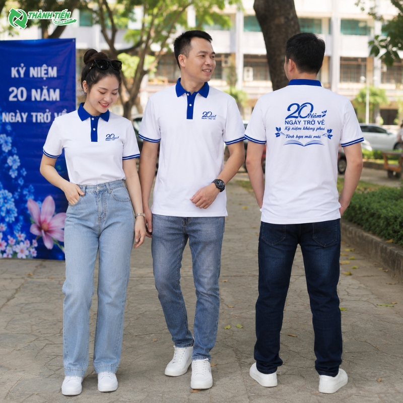 Mẫu áo đồng phục họp lớp 20 năm đẹp