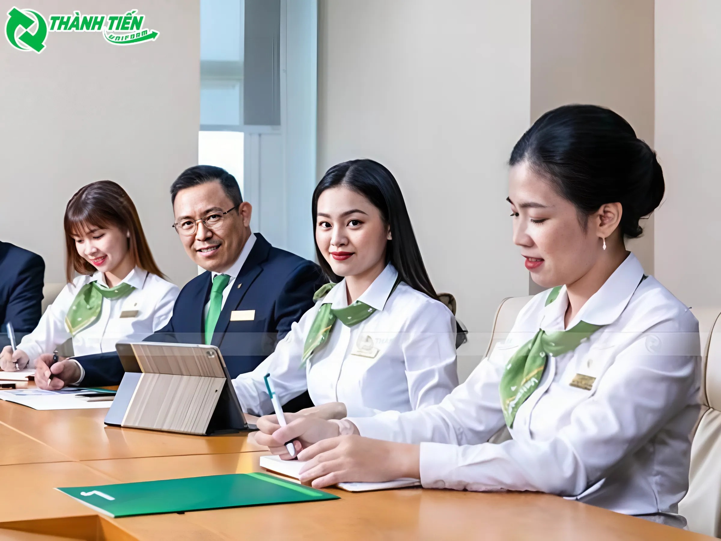 ao so mi nu ngan hang vietcombank