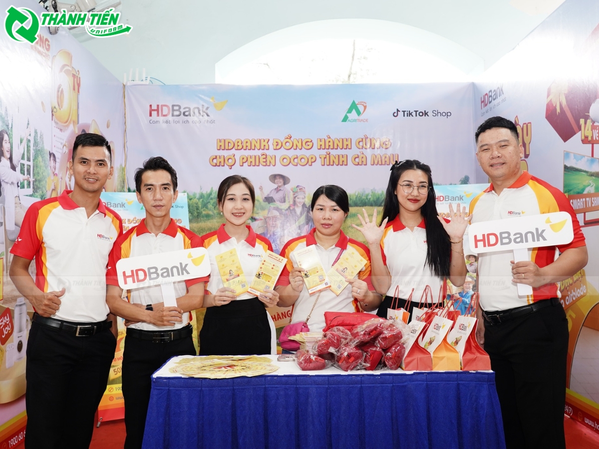 ao thun dong phuc ngan hang hb bank