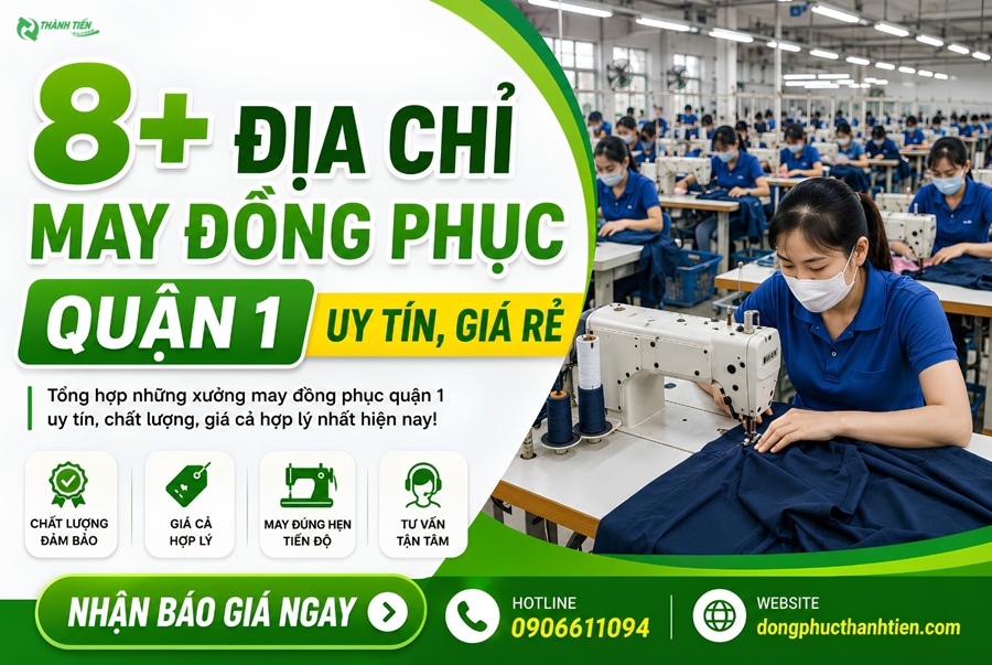 Địa chỉ may đồng phục chất lượng tại quận 1