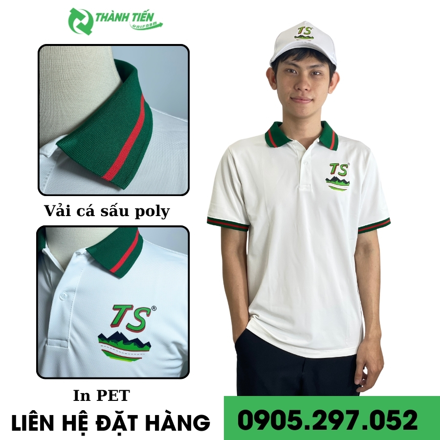Mẫu Áo Polo Đồng Phục Doanh Nghiệp TS