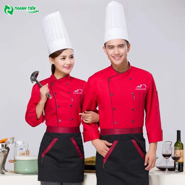 Mẫu đồng phục nhân viên bếp 