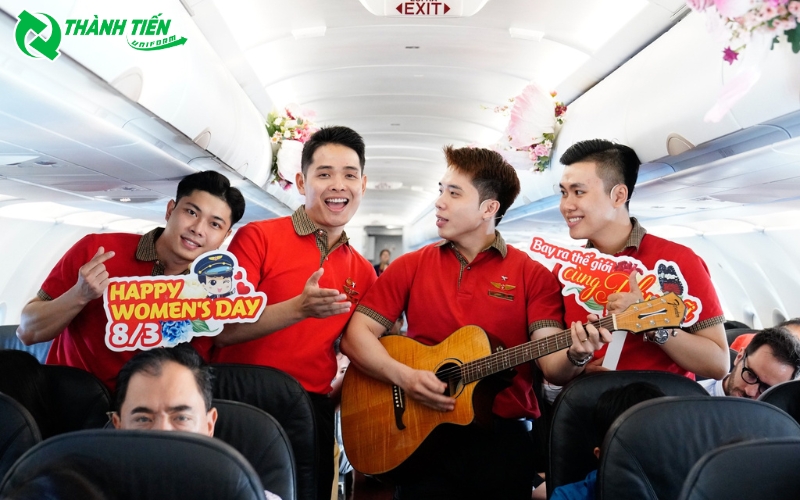 Trang phục Vietjet tiếp viên nam lịch lãm nhưng vẫn trẻ trung