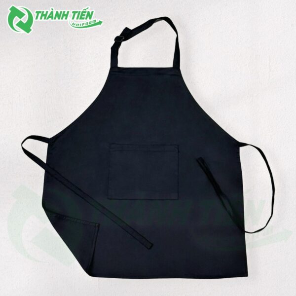 Mẫu tạp dề màu đen