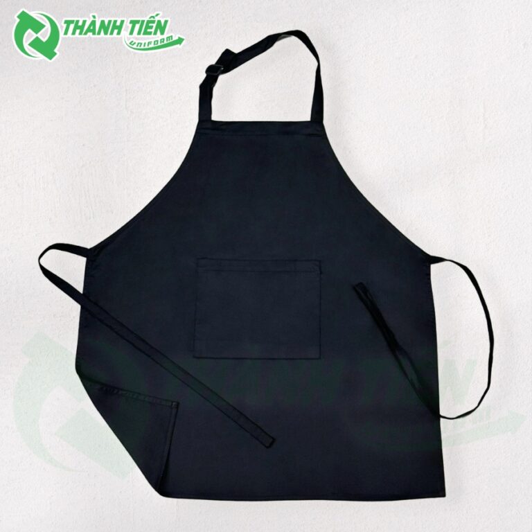 Mẫu tạp dề màu đen