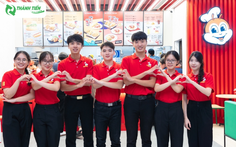 Mẫu áo thun dành cho các sự kiện của cửa hàng