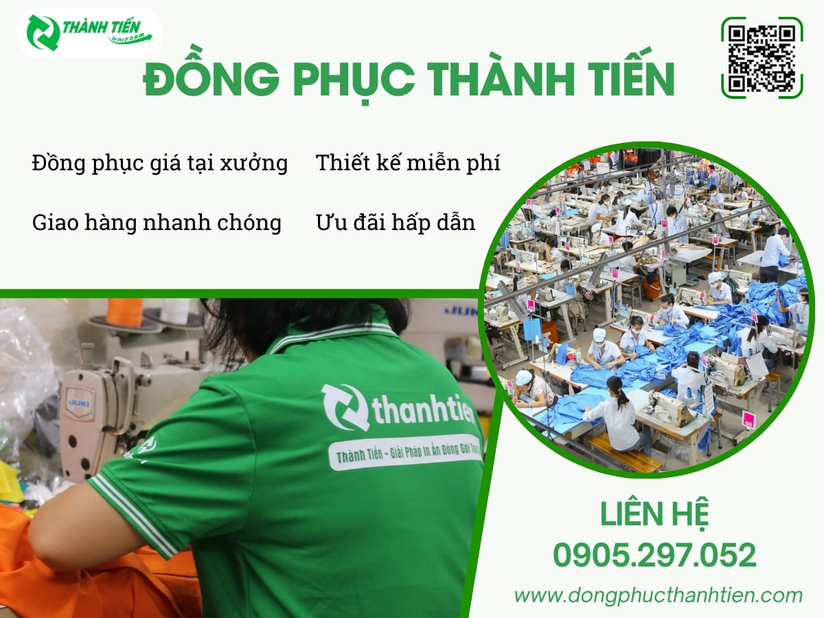 Xưởng may áo đồng phục cho ngân hàng giá rẻ 