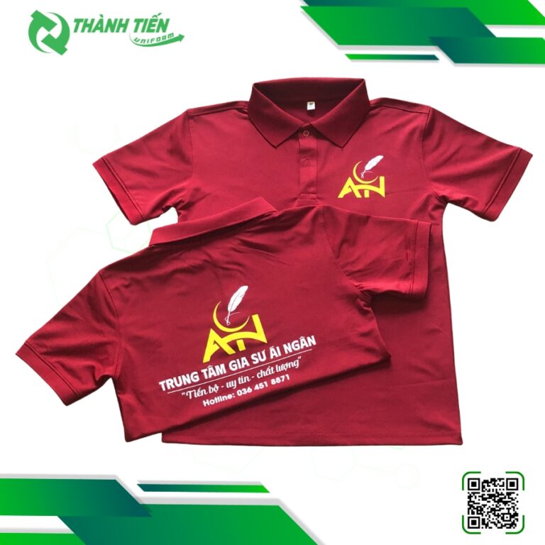 Áo Đồng Phục Trung Tâm Gia Sư Ái Ngân