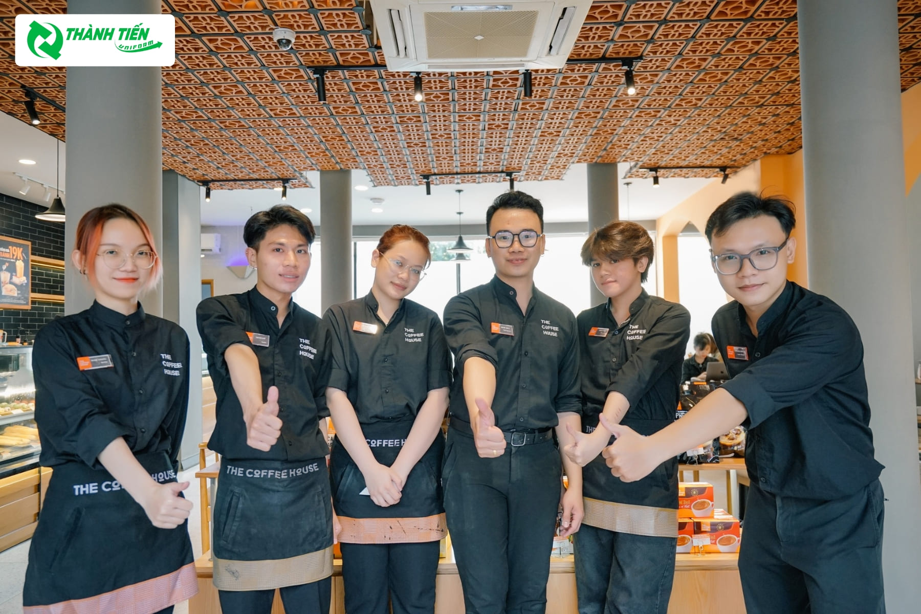 Đồng phục thương hiệu The Coffee House