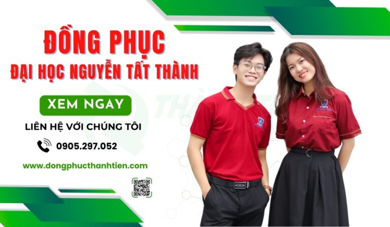 Đồng Phục Đại Học Nguyễn Tất Thành (NTTU) Màu Đỏ Nổi Bật