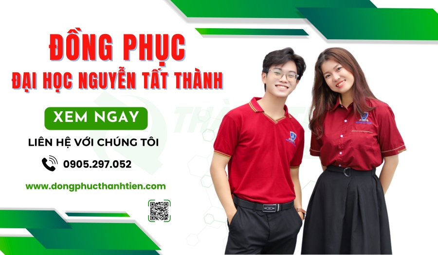 Đồng Phục Đại Học Nguyễn Tất Thành (NTTU) Màu Đỏ Nổi Bật