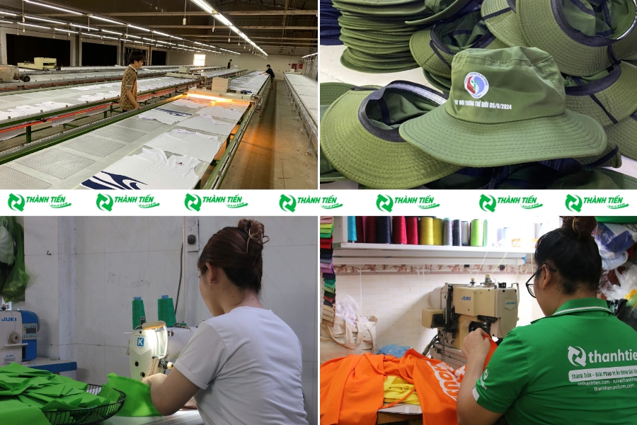 Quy trình đặt may nón đồng phục