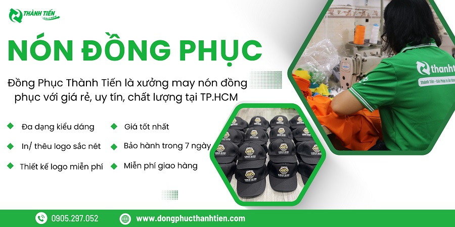 Cơ sở sản xuất nón kết uy tín tại TP.HCM 