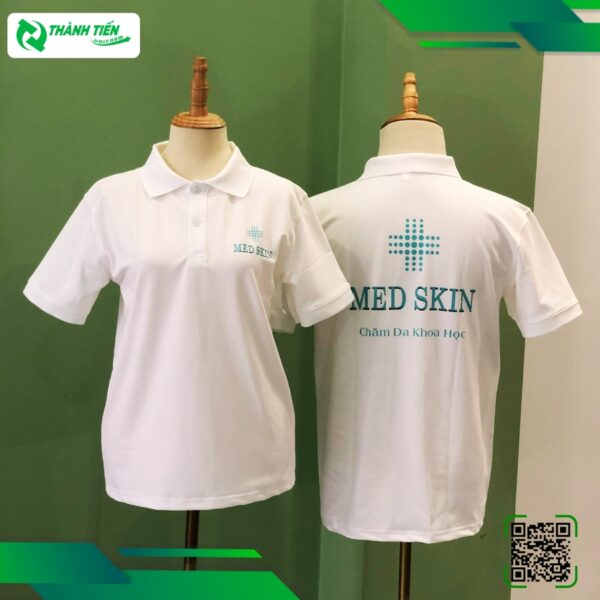 Mẫu Áo Đồng Phục Trung Tâm Med Skin