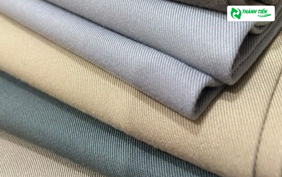 Vải kaki cotton được làm từ sợi cotton tự nhiên