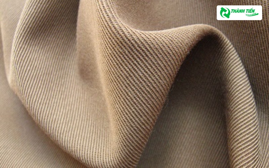 Vải kaki không thun không có độ co giãn
