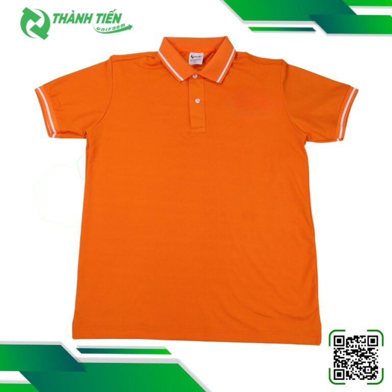 Áo Thun Cá Sấu Màu Cam