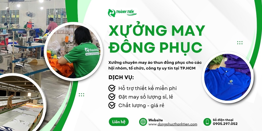 Cơ sở chuyên may áo thun cá sấu giá rẻ tại TP.HCM 