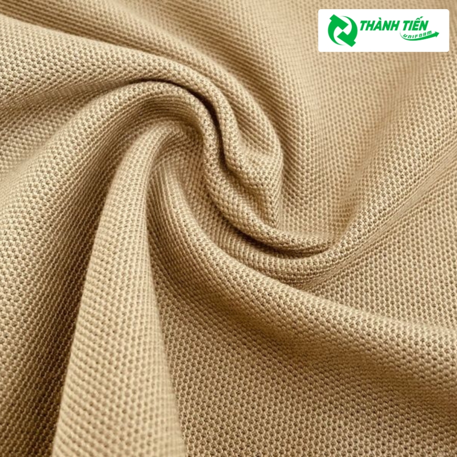 Vải thun cá sấu 100% cotton