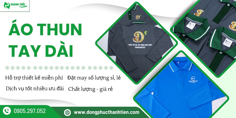 Ưu điểm áo thun tay dài đồng phục 