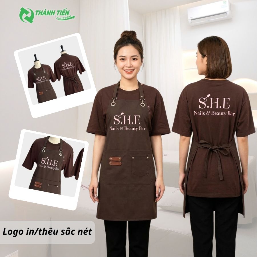 Áo thun đồng phục tiệm Nail
