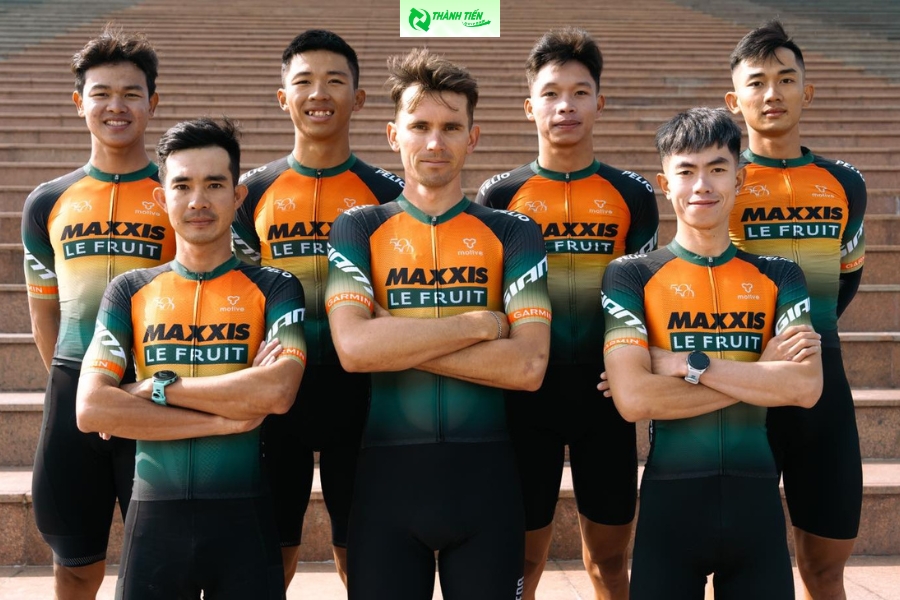 Mẫu đồng phục cho sự kiện xe đạp cho đội nhóm 