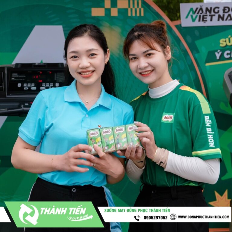 Mẫu Áo Thun Sự Kiện Milo