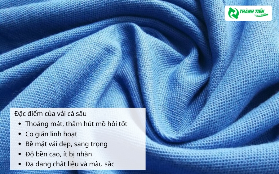 Đặc điểm chất liệu vải cá sấu