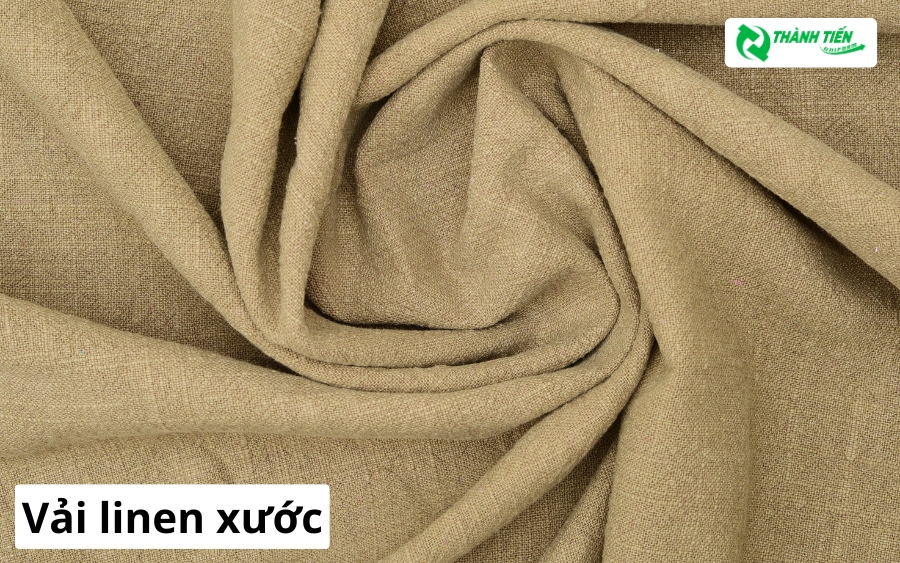 Vải linen xước