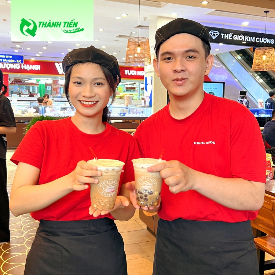 Mẫu đồng phục nhân viên pha chế 