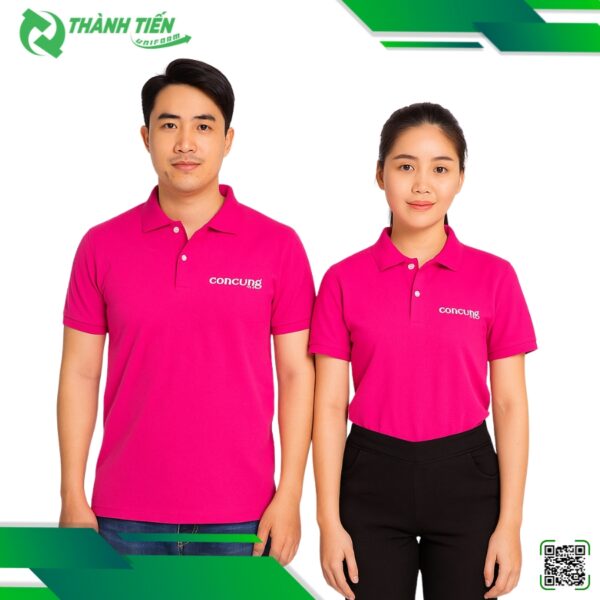 Mẫu Áo Thun Đồng Phục Nhân Viên Con Cưng