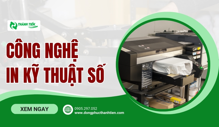 Tìm Hiểu Chi Tiết Về Công Nghệ In Áo Thun Kỹ Thuật Số