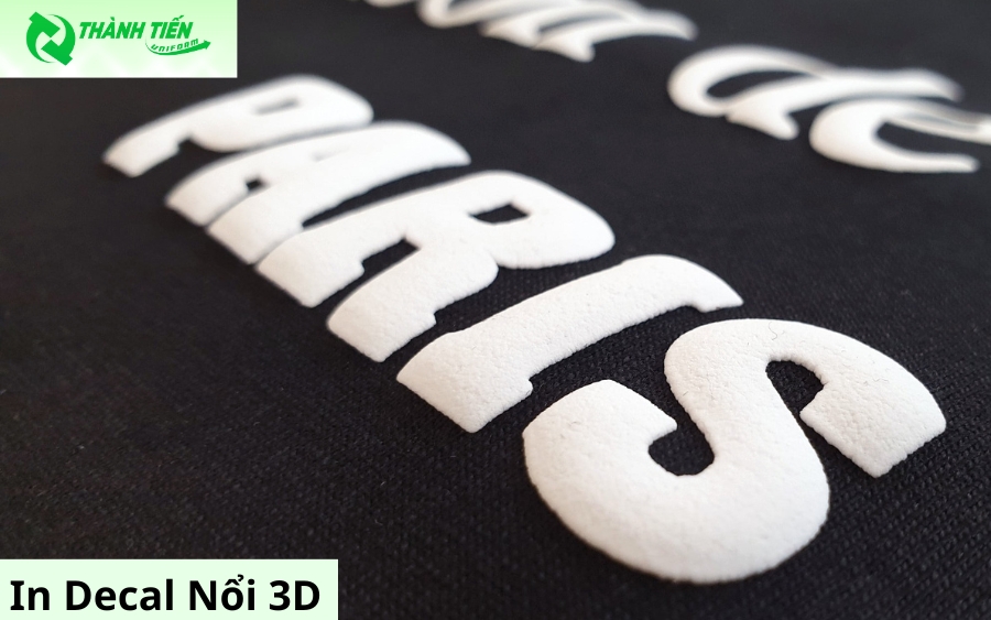 In Decal Nổi 3D
